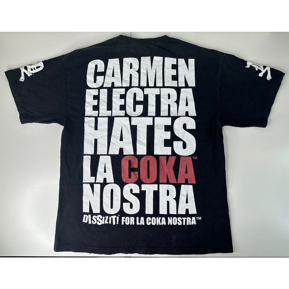 T-shirt LA COKA NOSTRA – Ill Bill, Necro, Rap Brooklyn, Noir, Coton, Tailles M à 3XL